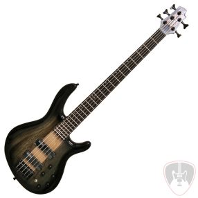   CORT ELEKTROMOS BASSZUSGITÁR, 5 HÚROS, MARKBASS PREAMP, ÁTTETSZŐ FEKETE BURST  Co-C5PlusZBMH-TBB