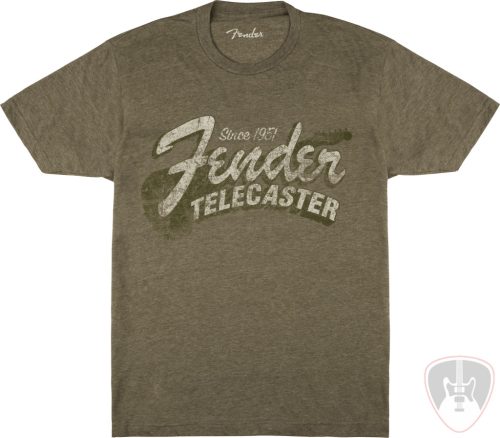 Fender Since 1951 Telecaster T-Shirt Military Heather Green