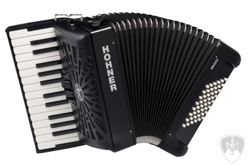 HOHNER BRAVO II 48 New Bellow Black harmonika