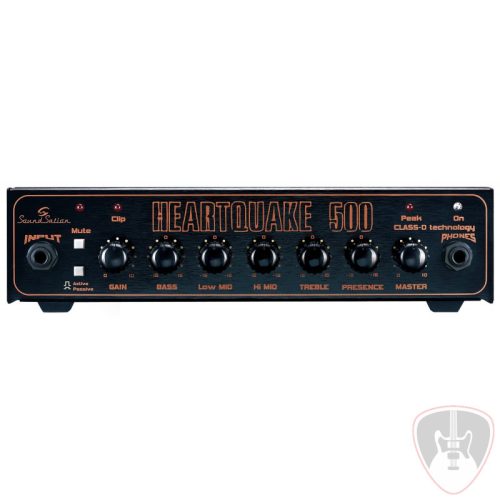 HEARTQUAKE-500 - 500W RMS Class-D basszuserősítő fej