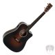 SIGMA AKUSZTIKUS GITÁR ELEKTRONIKÁVAL, SUNBURST   SI-DTC-1E-SB
