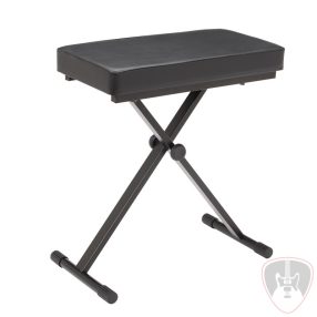   KB-400 - Extra nagy ülőfelületű, fém billentyűs pad, gyorsbeállító mechanizmussal és extra bélelt ülőke