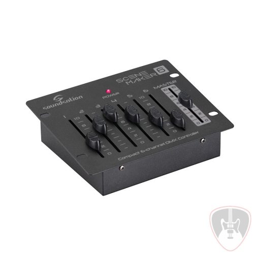 SCENEMAKER 6 - Kompakt 6-csatornás DMX vezérlő