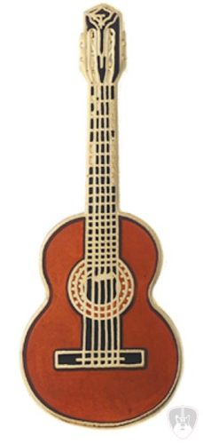 Vienna World kitűző, gitár 