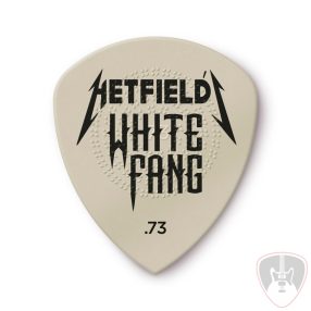 Dunlop PH122R073 HETFIELD WHITE FANG pengető 0,73mm 