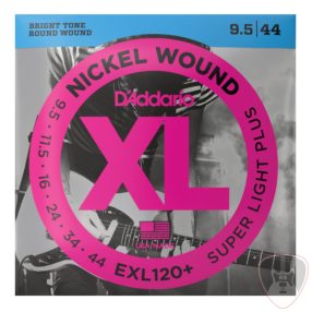 D'addario EXL120+ Nickel 09,5-44 Super Light Plus