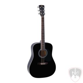   YELLOWSTONE-DN-BK - Dreadnought akusztikus gitár fenyő fedlappal