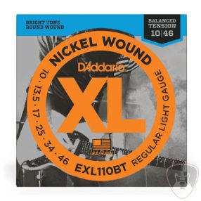   D'addario EXL110BT Nickel 10-46 Regular Light Balanced Tension