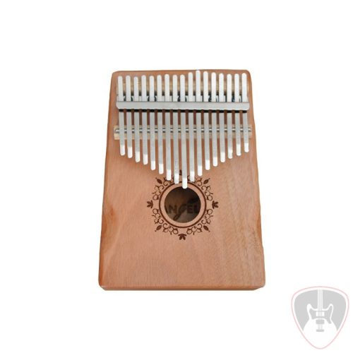 ARK-B-FLOWER - Mahagóni kalimba, lekerekített testtel, 17 hangú - Flower design