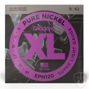 D'addario EPN120 Pure Nickel 09-41 Super Light