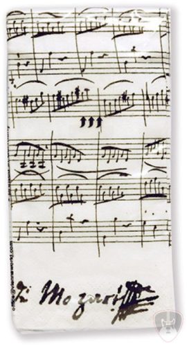 Vienna World papírzsebkendő, Mozart 10db