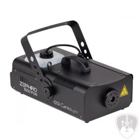    CENTOLIGHT ZEPHIRO FOG 1500 - Nagyteljesítményű ködgép DMX interfésszel, vezetékes és vezeték nélküli vezérlőkkel.