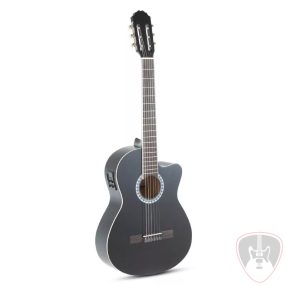 GEWA pure Basic elektro-klasszikus gitár 4/4 fekete