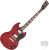 Vintage VS6 elektromos gitár Cherry Red