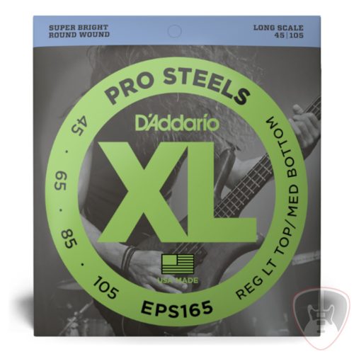 D'addario EPS165 Pro Steel 45-105 basszusgitár húr