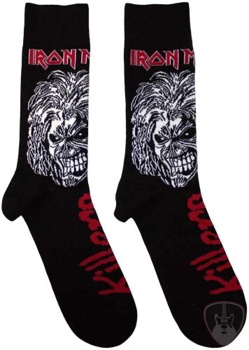 Iron Maiden Zokni Killers Black 40-45