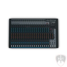   LD Systems VIBZ 24 DC keverő 24 csatornás, kompresszorral, effektprocesszorral