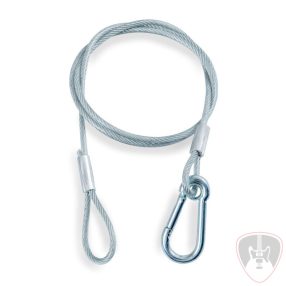  CENTOLIGHT CSC-400S - ALUMINIUM SAFETY CABLE 4 X 100 CM