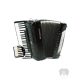GOLDENCUP JP3780 37 KEY 80 BASS 7+2 Blk Harmonika