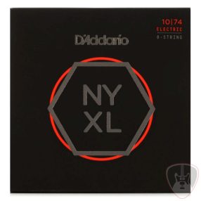 D'addario NYXL 10-74 (8 húros) Light Top/Heavy Bottom