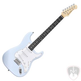 Donner elektromos gitár szett erősítővel, sonic blue