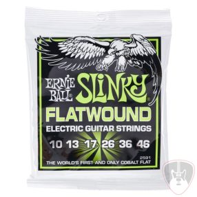 Ernie Ball 2591 Flatwound Regular Slinky 10-46