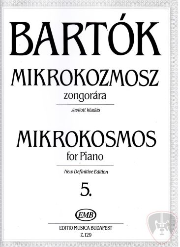 Bartók Béla Mikrokozmosz zongorára 5