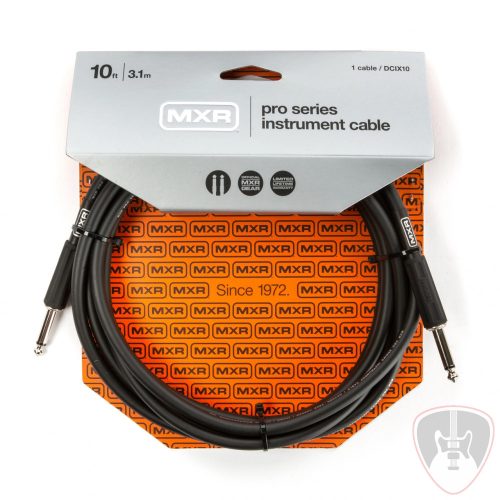 Dunlop DCIX10 MXR PRO hangszerkábel / egyenes-egyenes / 3m 