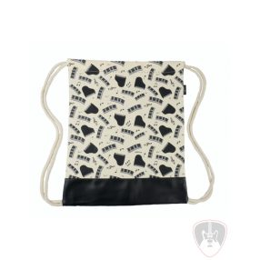 Zsinóros hátizsák , zongora mintával