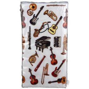 Vienna World papírzsebkendő, hangszerek