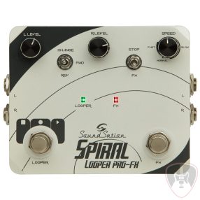 SPIRAL LOOPER PRO-FX - Sztereó looper pedál effekttel