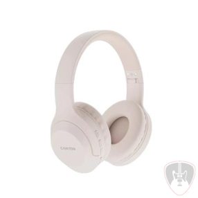    CANYON "BTHS-3", bézs fejhallgató, mikrofonnal, vezeték nélküli, BT,