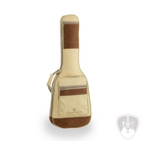 SUEDE-E-HC - Elektromosgitár tok velúr bőr betétekkel