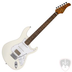 CORT ELEKTROMOS GITÁR, ÉGER TEST, FEHÉR  Co-G260CS-OW