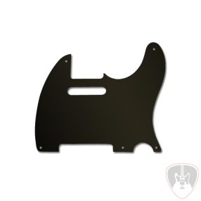 TP-1B - Egy rétegű fekete koptató telecaster gitárhoz