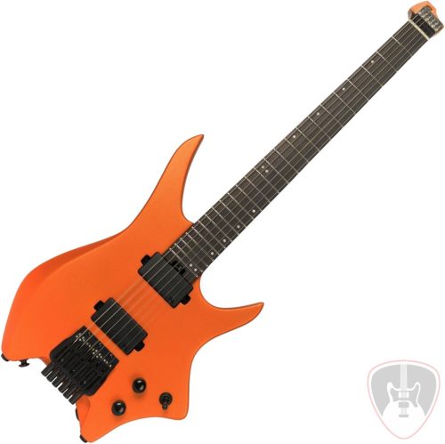 HILS Guitars HN3 NEXT Metallic Coral Orange Headless gitár