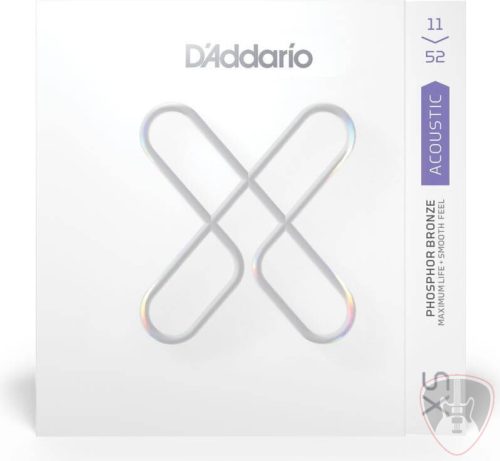 D'Addario XS Phosphor Bronze 11-52 akusztikus gitár húr szett