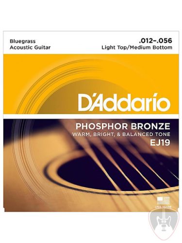ADDARIO EJ19 Bluegrass 12-56 Akusztikus gitárhúrok