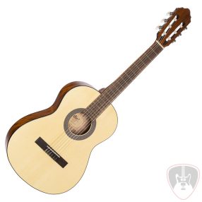   CORT KLASSZIKUS GITÁR TOKKAL, 3/4-ES, MATT NATÚR  Co-AC70-OP with bag