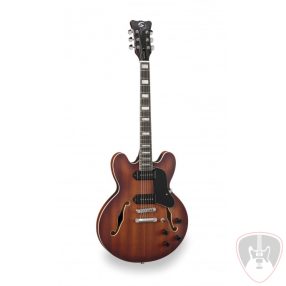   SOUNDSATION JAZZ-ROOT P TBW - Double cutaway félakusztikus gitár single coil hangszedőkkel