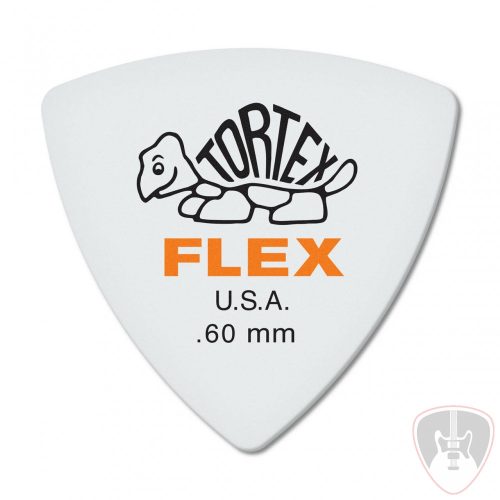 Dunlop 456R060 TORTEX FLEX TRIANGLE pengető 0,60mm 