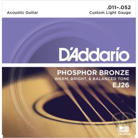 D'Addario EJ26 Phosphor Bronze, 011-052