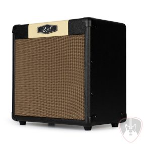   Cort gitárerősítő zengetővel, 15 Watt, fekete  Co-CM15R-BK