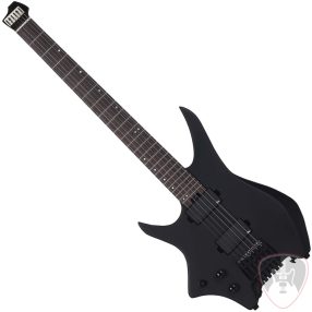 HILS Guitars HN3L NEXT Left Handed Black Headless gitár