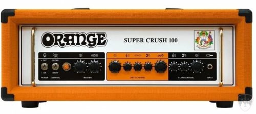      Ellenőrzött áruház 4.5/5 Alapján 39979 értékelés arukereso Orange Orange Super Crush 100H Tranzisztoros gitárerősítők