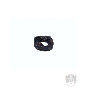 Fekete, színes kottamintás körsál