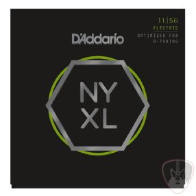 D'addario NYXL 11-56 Medium Top/Extra Heavy Bottom
