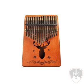 ARK-N-DEER - Mahagóni kalimba 17 hangú- Deer design