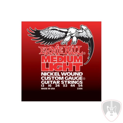 Ernie Ball P02206 - Nickel Wound Electric - Medium Light (wound G)