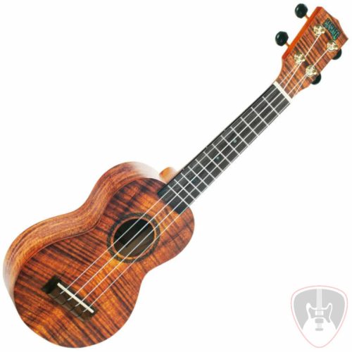 Mahalo MA1KA Artist Elite Series Photo Flame Koa Szoprán ukulele